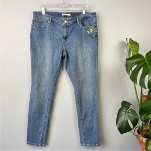 Levis 711 Embellished Skinny Jeans